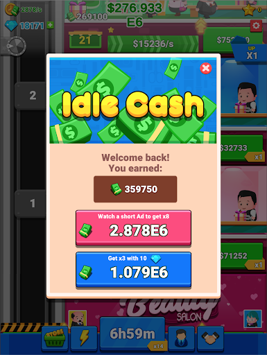 Beauty, Inc. Idle Money Click