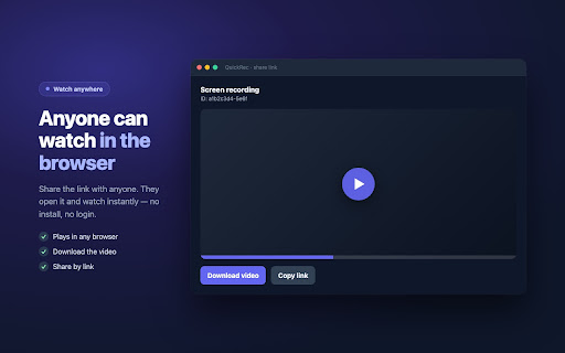 QuickRec — Screen Recorder & Share screenshot 3
