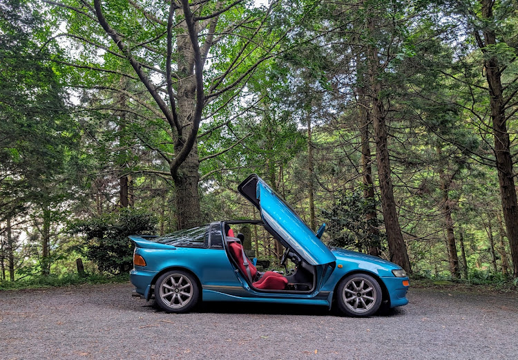 セラの新緑と愛車・トヨタ セラ・希少車に関するカスタム事例の投稿画像2枚目