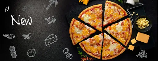 The 5 Cheese Gourmet Pizza