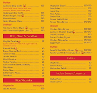 Home Curry menu 8