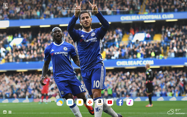 Eden Hazard HD Wallpapers New Tab Theme