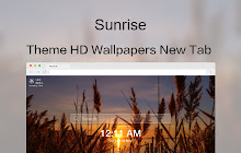 Sunrise New Tab Page HD Wallpapers Themes small promo image