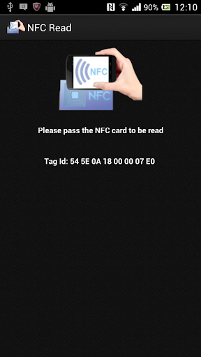 NFC Read Tag Id