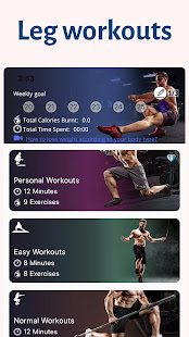 Leg Workouts,Exercises for Men v5.0.4 APK + Mod [Much Money] for Android