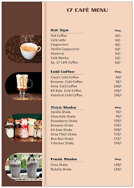 17 Cafe menu 2