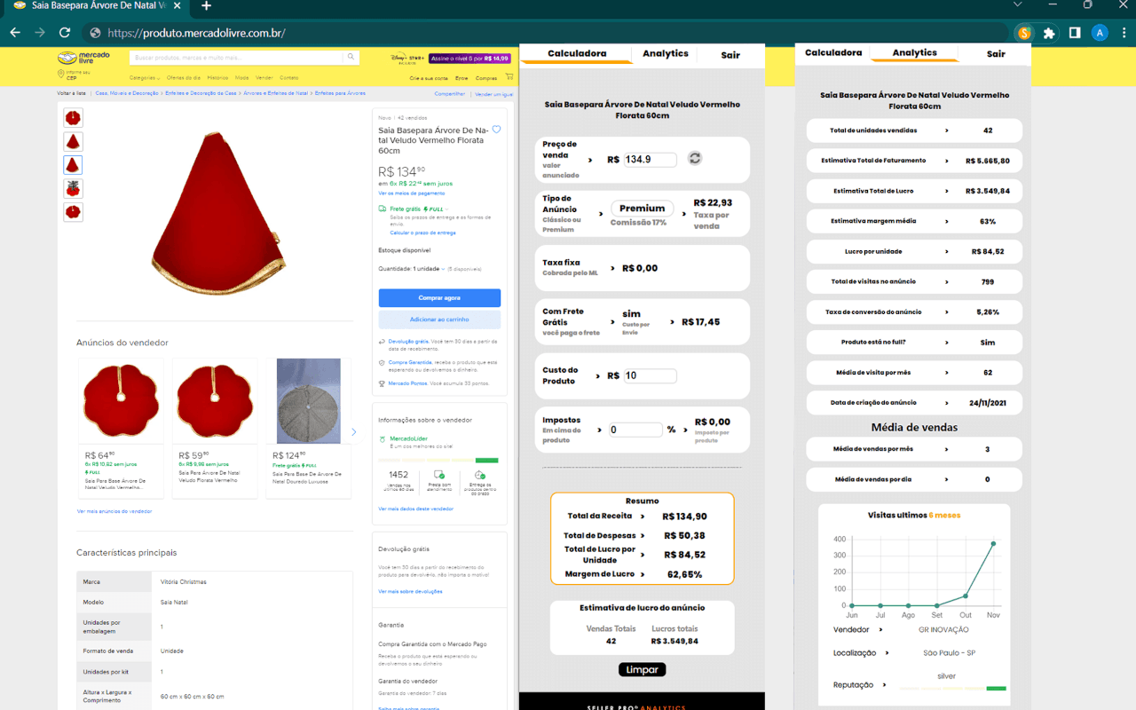 Seller Pro Analytics Preview image 0