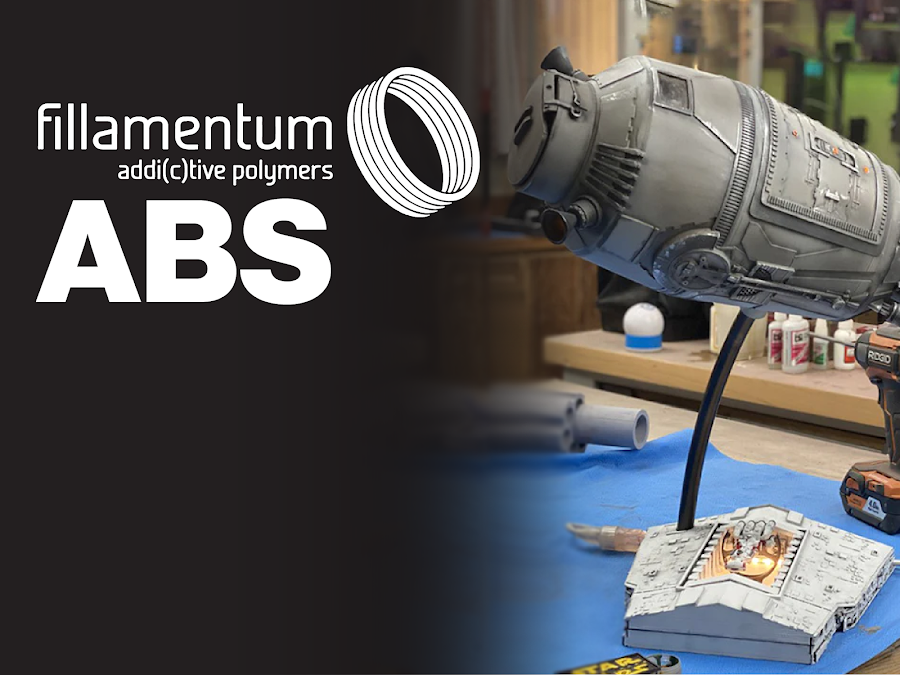 Fillamentum Natural Extrafill ABS - 1.75mm (0.75kg)