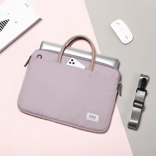 Title 8, Simple and thin notebook business handbag, perf...