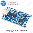 [1 Cái] (F114.3) Mạch Sạc Pin Tp4056 Cổng Micro Usb Có Mạch Bảo Vệ (Mạch Sạc Pin 18650)