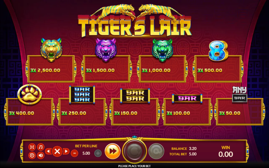 ทดลองเล่นTiger’s Lair