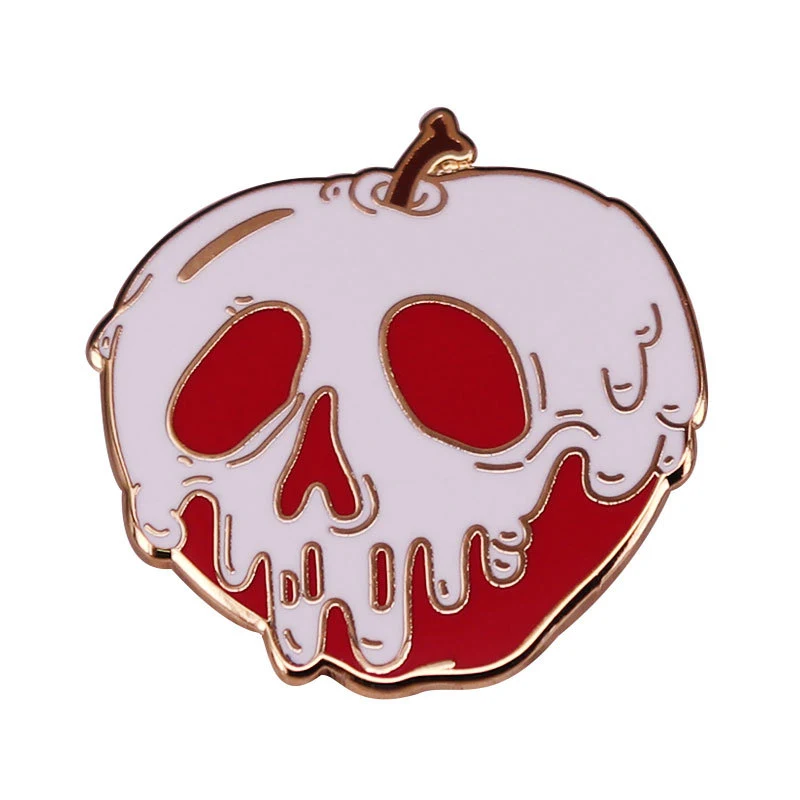 Schedel Gezicht Gif Broche Halloween Schattige Accessoires Maak je Halloween kostuum compleet met deze schattige broche.