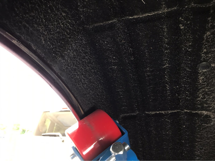 オデッセイのDIY・爪折り機・フェンダーベンディングツール・塗装割れ無し❤️・ヒヤヒヤ💦に関するカスタム事例の投稿画像3枚目