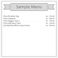 De Italian Pizzabakker's menu 2