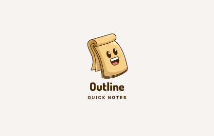 Outline: quick notes small promo image