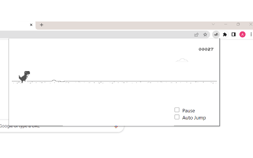 Chrome Dino Game [Offline]
