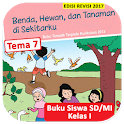 Kelas 1 SD Tema 7 - Buku Siswa BSE K13 Revisi 2017 icon