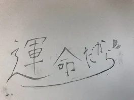 運命だから