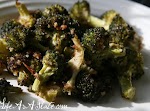 Recipe: Oven Crispy Roasted Broccoli was pinched from <a href="http://www.lifeasaplate.com/2011/05/23/oven-crispy-roasted-broccoli/" target="_blank">www.lifeasaplate.com.</a>