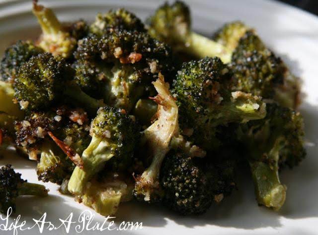 Recipe: Oven Crispy Roasted Broccoli Was Pinched From <a Href=http://www.lifeasaplate.com/2011/05/23/oven-crispy-roasted-broccoli/ Target=_blank>www.lifeasaplate.com.</a>