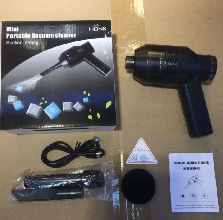 Brosse de nettoyage électrique sans fil pour la poussière et les peluches Mini aspirateur à main Outil de nettoyage domestique Facile à utiliser et efficace