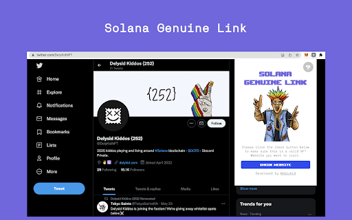 Solana Genuine Link