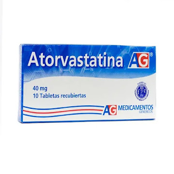 Atorvastatina Ag 40 mg Caja x 10 Tabletas  