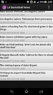 LA Basketball News Screenshots 13