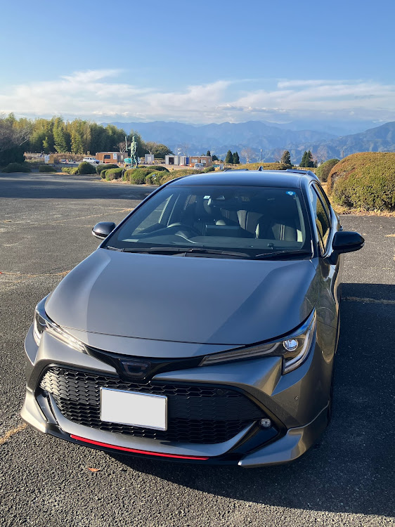 カローラスポーツの洗車・日本平・キリ番ゲット・10000km達成・バルブキャップに関するカスタム事例の投稿画像1枚目