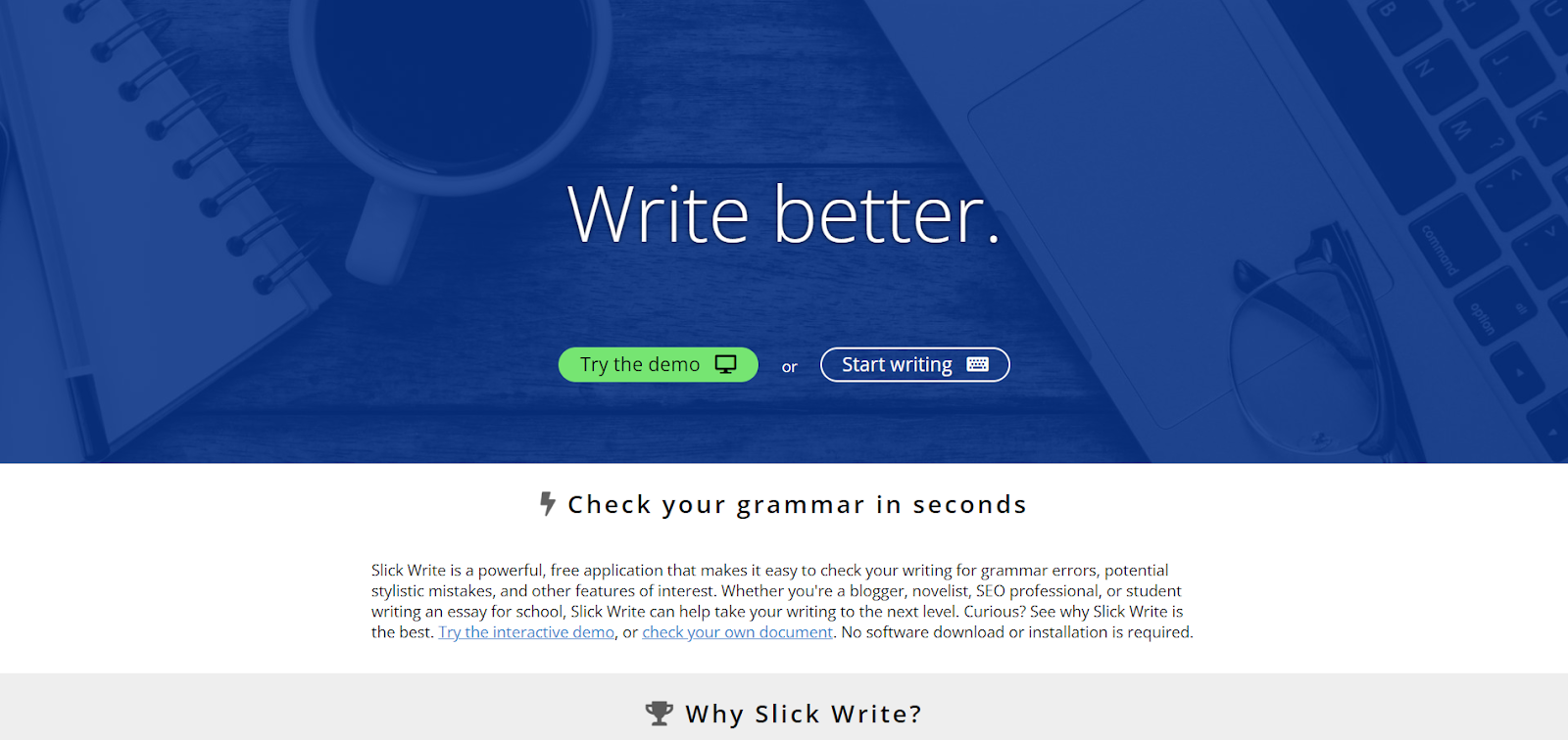 Slick writes Best Online Content Proofreaders