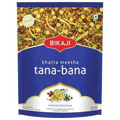 Bikaji Tana Bana Khatta Meetha - 200 gm