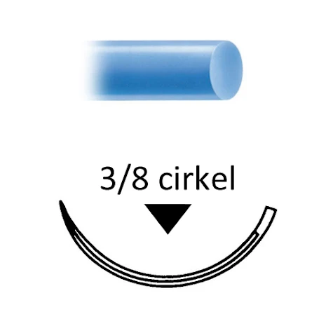 Prolene 5/0 FS-2 45cm 8661H