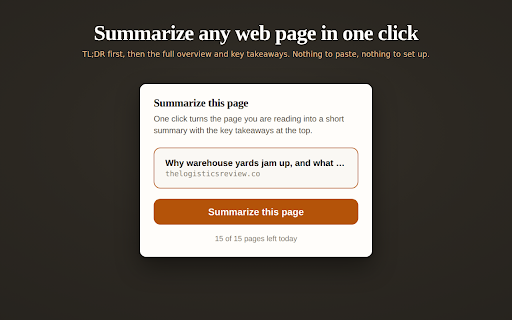 Website Summarizer AI screenshot 4