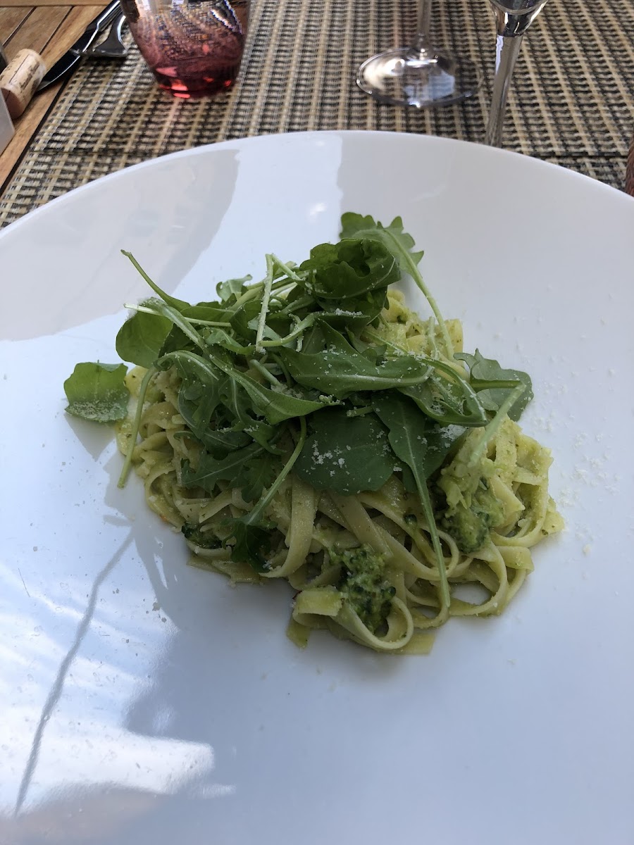 Gluten-Free Pasta at Zest Ristorante & Wine Bar