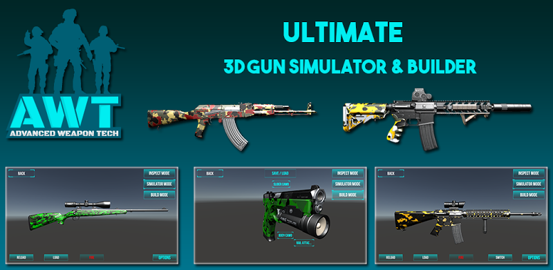 Gun Simulator Builder 3D