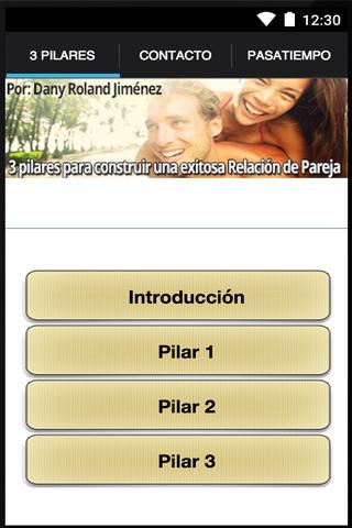 Pilares para Exito en Pareja