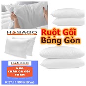 1 Chiếc Ruột Gối Bông Tinh Khiết Cỡ 40X60Cm - Hàng Loại A - Ruột Gối Ôm 35X100Cm