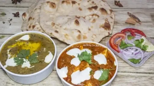 Mixed Naan Thali