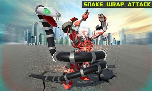 Robot Snake Anaconda Transform City Battle Attack 1.0 APK + Mod (Uang yang tidak terbatas) untuk android