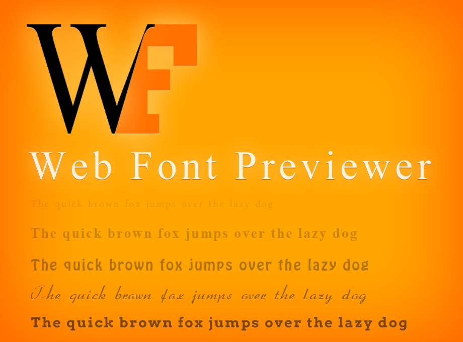 Webfont Previewer Preview image 1