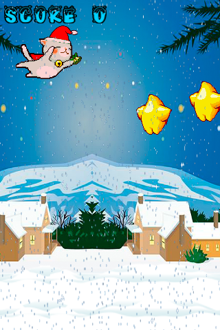 Christmas Cat Screen 3