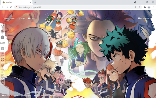 Mi Héroe Academia Fondo de pantalla