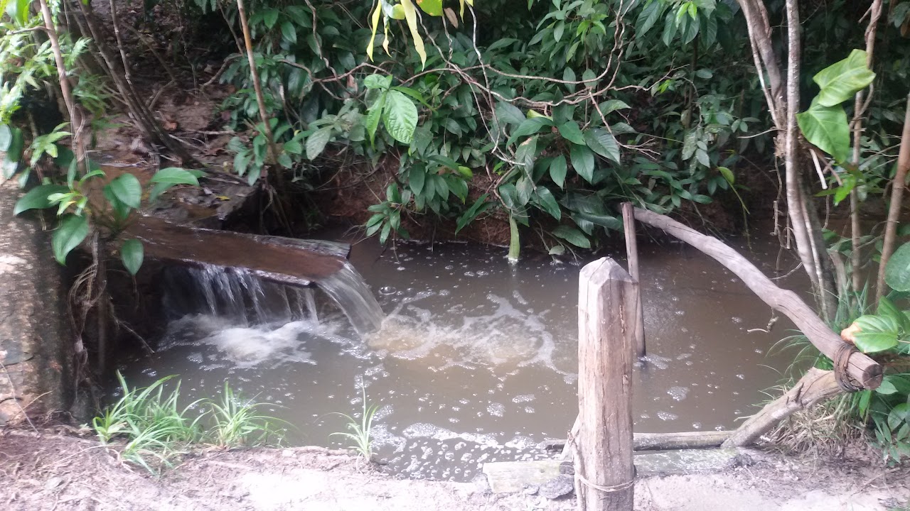 Banho de rio na Ecovila