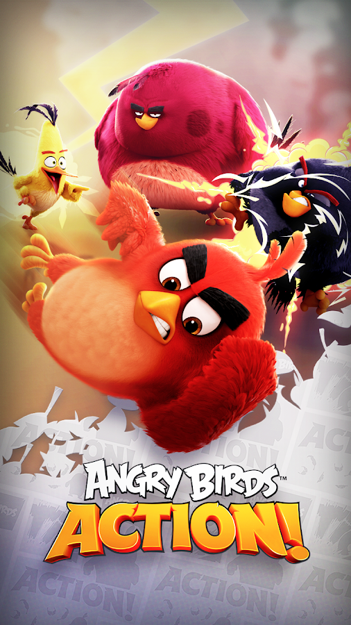  Angry Birds Action!: captura de tela 