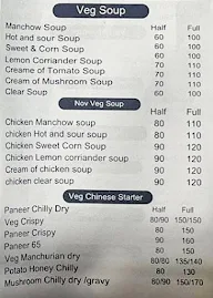 Bhukkad chinese menu 2