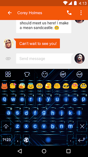 免費下載個人化APP|Emoji Keyboard-Circuit app開箱文|APP開箱王