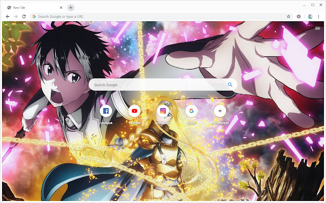 Sword Art Online Wallpapers New Tab