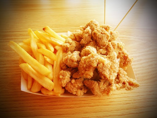 Popcorn Chicken & Chips