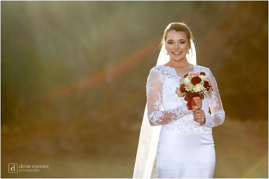 Wedding photographer Deon Coetzee (deon). Photo of 1 January 2019