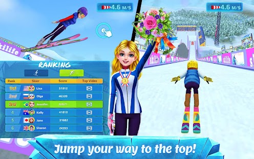 Ski Girl Superstar - Winter Sports & Fashion Game